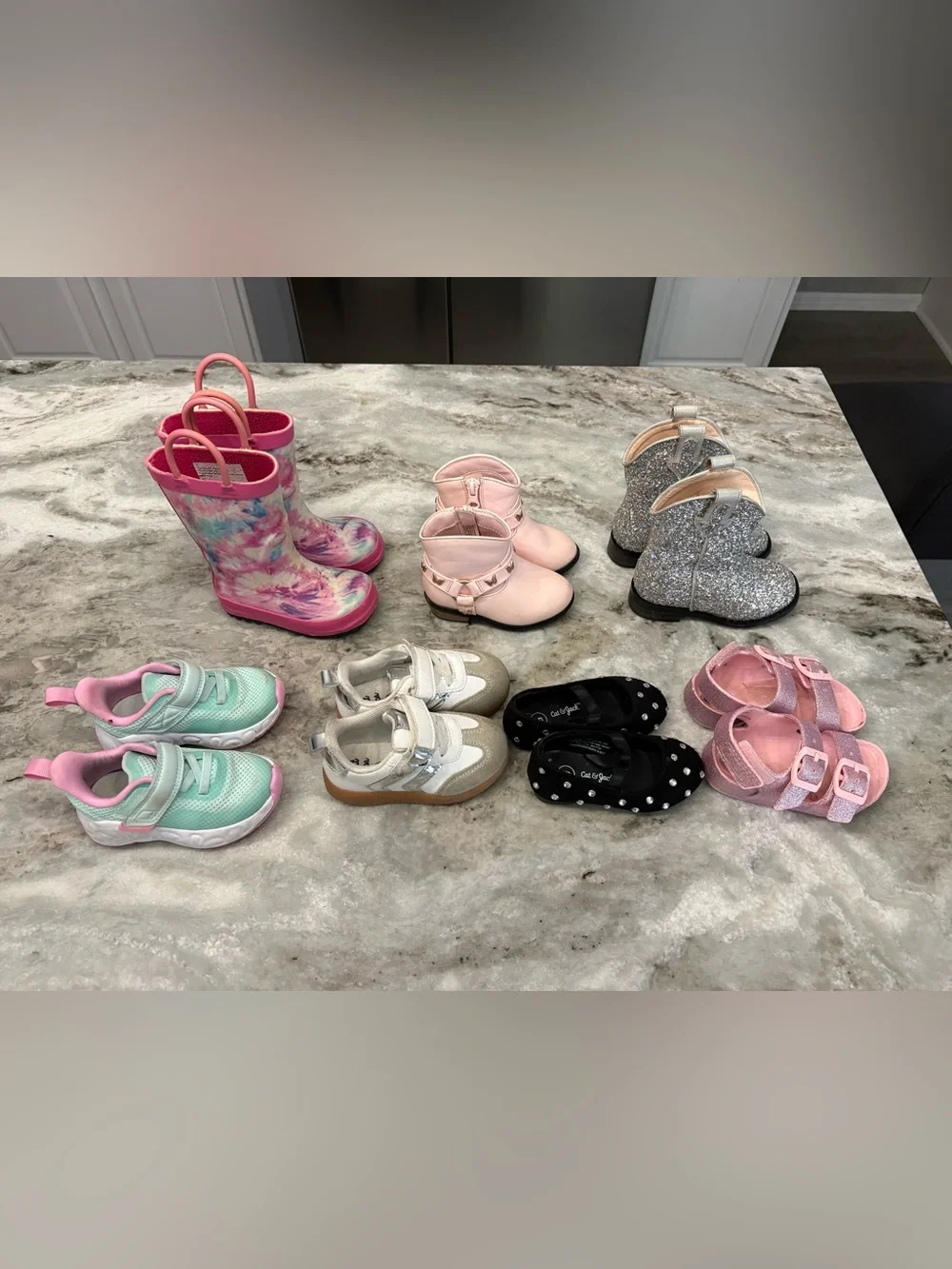 Toddler girl size 5c shoe/boots lot - bundle